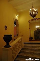 Internal staircase at the manoel theatre valletta