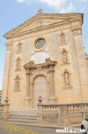 Front of the Parish Church of the assumption of Our Lady in Attard