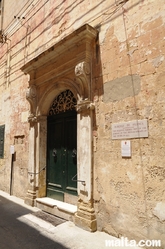 Front of the Auberge de France in Vittoriosa Birgu