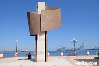 Gorbachev and Bush cold war memorial in Birzebbuga