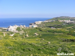 Marsalforn from the hills Marsalforn from the hills