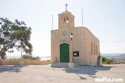 The new chapel of Our Lady of Ransom in Mellieha