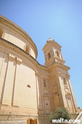 Steeple of the Parish Church Assumption in mgarr