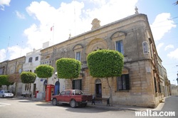 Nadur Police station and square