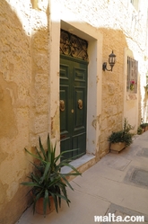 Maltese traditional door in Naxxar