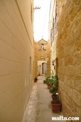 Narrow street in Rabat
