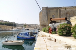 Dockyard creek between senglea and Victoriosa Dockyard creek between senglea and Victoriosa