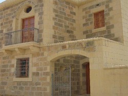 Facade of ta mananni farmhouse gozo