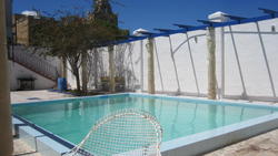 Dunka guesthouse gzira pool and terrace