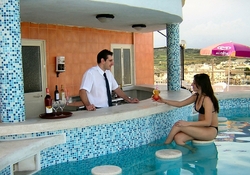 Sunflower Hotel pool bar