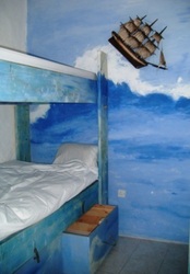 hostel malti st julian's bedroom