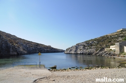 beach at Mgarr Ix-xini Bay