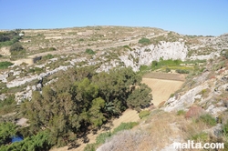 countryside around Mgarr Ix-xini Bay countryside around Mgarr Ix-xini Bay