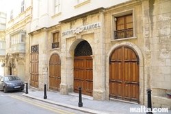 Entrance to the Manoel Theatre in Valletta