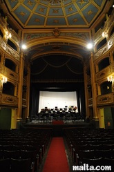 main stage of the manoel theatre valletta.