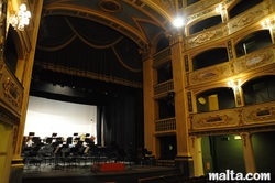 Stage and stalls the manoel theatre valletta