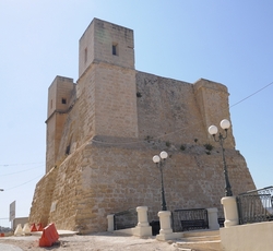 The Wignacourt Tower in Bugibba