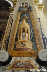detail of the Collegial Parish Church of St Lawrence detail of the Collegial Parish Church of St Lawrence