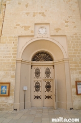 Entrance to the Collegial Parish Church of St Lawrence Entrance to the Collegial Parish Church of St Lawrence