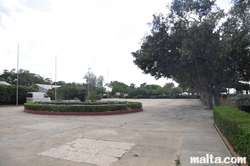 The Agotti Botanical garden's plazza in floriana