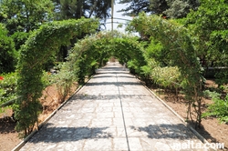 arched path at the St. Anton Gardens Attard