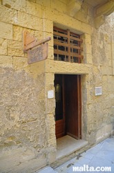 Entrance to the natural natural history victoria gozo Entrance to the natural natural history victoria gozo