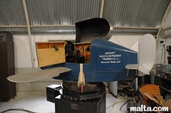 Aircraft Radio & Instrument Training plain in the Malta Aviation Museum Aircraft Radio & Instrument Training plain in the Malta Aviation Museum
