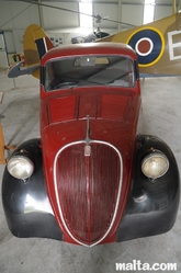 Small Fiat in the Malta Aviation Museum Small Fiat in the Malta Aviation Museum