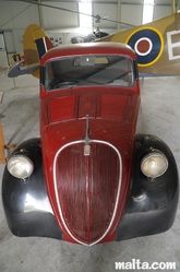 Small Fiat in the Malta Aviation Museum