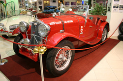 car Models at the malta classical car collection