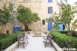 The Inquisitor's Palace Garden in Vittoriosa