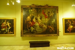 painting at fine arts museum