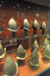 helmets in the palace armoury in valletta helmets in the palace armoury in valletta