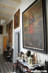 Paintings and Decoration in the Casa Rocca Piccola in Valletta