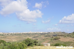 view from Ggantija Temple Xaghra Gozo
