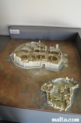 Model of the Hagar Qim Temples Model of the Hagar Qim Temples