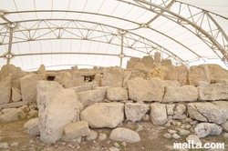 Wall of the Hagar Qim Temples Wall of the Hagar Qim Temples