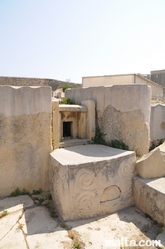 carved limestone and door at tarxien temples carved limestone and door at tarxien temples