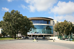 Millenium stand of the Malta National stadium