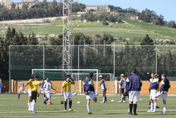 Training at Malta National Stadium