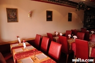Krishna Restaurant Tables and decoration