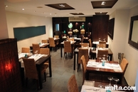 main dining room inside Serafino Restaurant