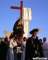 The good friday procession
