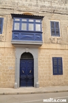 House door in the street of Attard