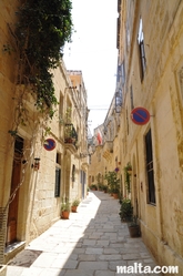 Nice streets of Vittoriosa Birgu