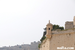 Watchtower of the Fort St Angelo in Vittoriosa Birgu Watchtower of the Fort St Angelo in Vittoriosa Birgu