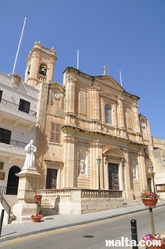 Parish Church of Our Lady of Sorrows in Bugibba