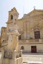 The Immaculate Conception Church in Bormla The Immaculate Conception Church in Bormla