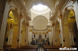 Body of St Mary's Church in Dingli Body of St Mary's Church in Dingli