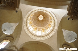 Dingli's St Mary's church's Rotunda